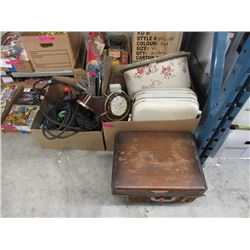 Sewing Basket, Suit Case & More