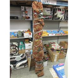 7 Foot Fabric Wall Hanging on Rail