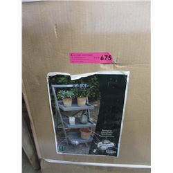 Wood Stepped Plant Stand