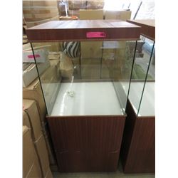 Interior Lit Floor Standing Display Case