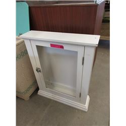 Narrow Counter Top Cabinet - No Glass