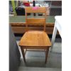 Vintage Oak Office Chair