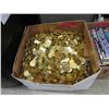 Large Box of Gold Plastic Treasure Chest Coins