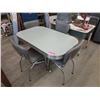 1960s Chrome Dining Set
