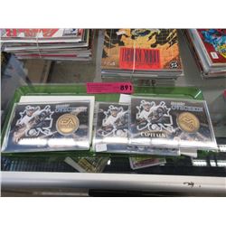 3 Bronze Alexander Ovechkin Medallions