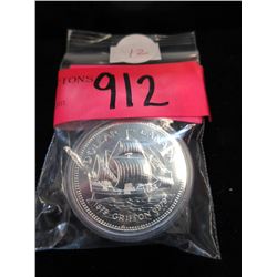 1979 Canadian Silver Dollar Coin - .500 Silver