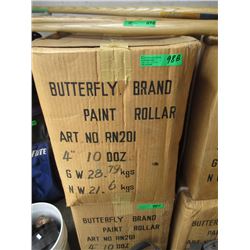 Case of 10 Dozen New 4" Paint Rollers