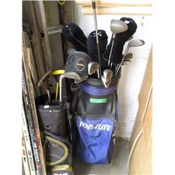 2 Sets of Golf Clubs