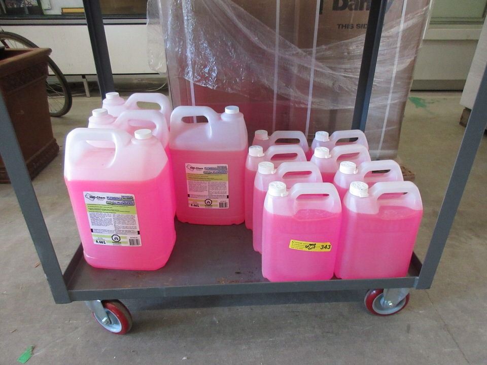 12 Containers of Plumbing Antifreeze
