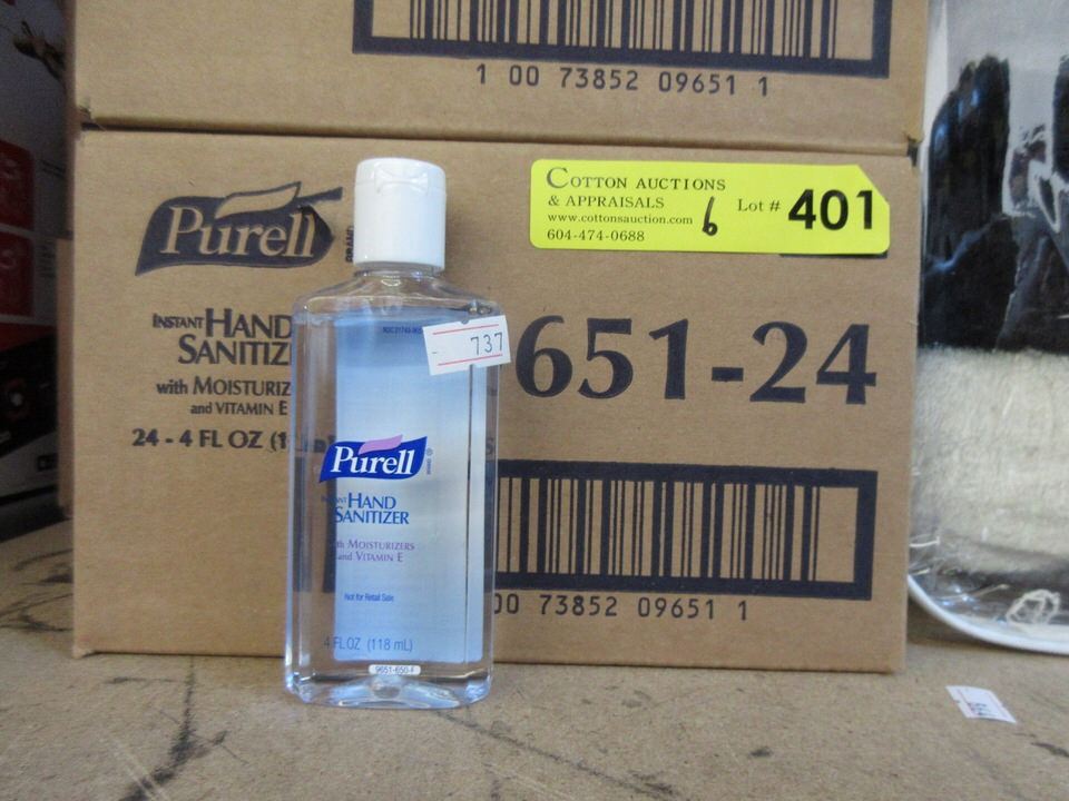 6 Cases of Purell Hand Sanitizer