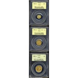 1849-O G$1 Gold Dollar VF35 PCGS, typically