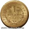 Image 2 : 1851 G$1 MS65 NGC. The 1851 is among the most