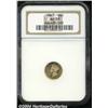 Image 1 : 1867 G$1 AU58 NGC. The obverse of this bright,