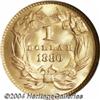 Image 2 : 1880 G$1 MS68 NGC. The Philadelphia Mint