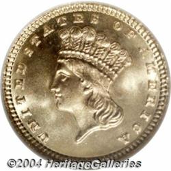 1882 G$1 MS67 NGC. While many semi-prooflike