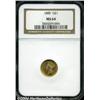 Image 1 : 1885 G$1 MS64 NGC. A very attractive example