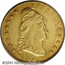 1802/1 $2 1/2 AU58 PCGS. Type of Bass-3008,