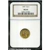 Image 1 : 1901 $2 1/2 MS64 NGC. Gold-copper coloring