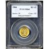 Image 1 : 1904 $2 1/2 MS64 PCGS. A flashy near-Gem with