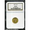 Image 1 : 1907 $2 1/2 MS66 NGC. Copper-gold with some