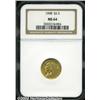 Image 1 : 1908 $2 1/2 MS64 NGC. A light golden example