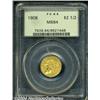 Image 1 : 1908 $2 1/2 MS64 PCGS. Golden-orange with