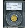 Image 1 : 1911 $2 1/2 MS64 PCGS. This nicely struck,