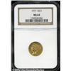 Image 1 : 1911 $2 1/2 MS64 NGC. Medium copper-gold