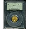 Image 1 : 1911 $2 1/2 MS64 PCGS. Yellow-orange toning