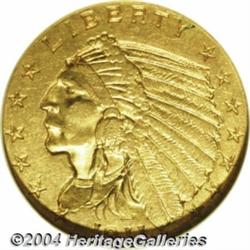 1911-D $2 1/2 AU58 NGC. An important offering