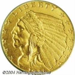 1911-D $2 1/2 MS62 PCGS. With an original