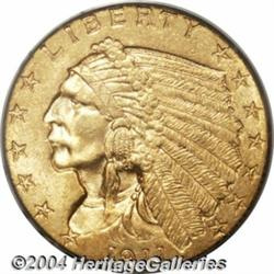 1911-D $2 1/2 MS63 PCGS. This is an