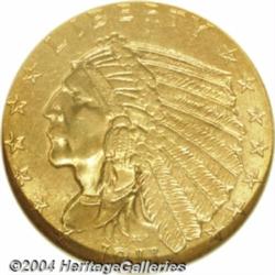 1911-D $2 1/2 MS64 NGC. The first of only