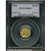 Image 1 : 1912 $2 1/2 MS62 PCGS. Well detailed for the