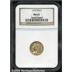 1912 $2 1/2 MS62 NGC. An exceptionally nice