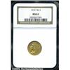 Image 1 : 1912 $2 1/2 MS63 NGC. Sharp and lustrous with