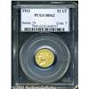 Image 1 : 1913 $2 1/2 MS62 PCGS. An attractive coin for