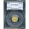 Image 1 : 1913 $2 1/2 MS62 PCGS. Bright, frosty luster,