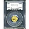 Image 1 : 1913 $2 1/2 MS63 PCGS. Pleasing luster shows