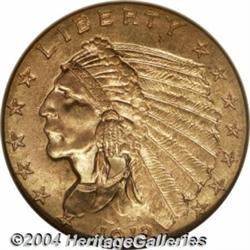 1913 $2 1/2 MS64 NGC. Rich, original