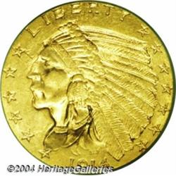 1914 $2 1/2 MS63 PCGS. Lightly abraded and