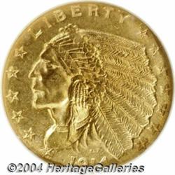 1914 $2 1/2 MS63 NGC. Yellow-gold in color and