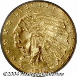 1914 $2 1/2 MS64 PCGS. The second most