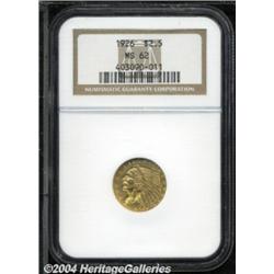 1926 $2 1/2 MS62 NGC. Nicely frosted with