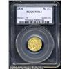 Image 1 : 1926 $2 1/2 MS64 PCGS. A sharply struck and