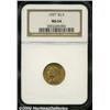 Image 1 : 1927 $2 1/2 MS64 NGC. Golden-orange color