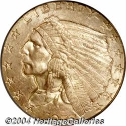 1927 $2 1/2 MS65 PCGS. A satiny Gem with warm,