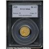 Image 1 : 1929 $2 1/2 MS64 PCGS. Well struck, with a few