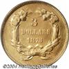 Image 2 : 1873 $3 Closed 3 XF Details, Tooled,