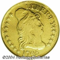 1795 $5 Small Eagle--Ex-Jewelry, Damaged,